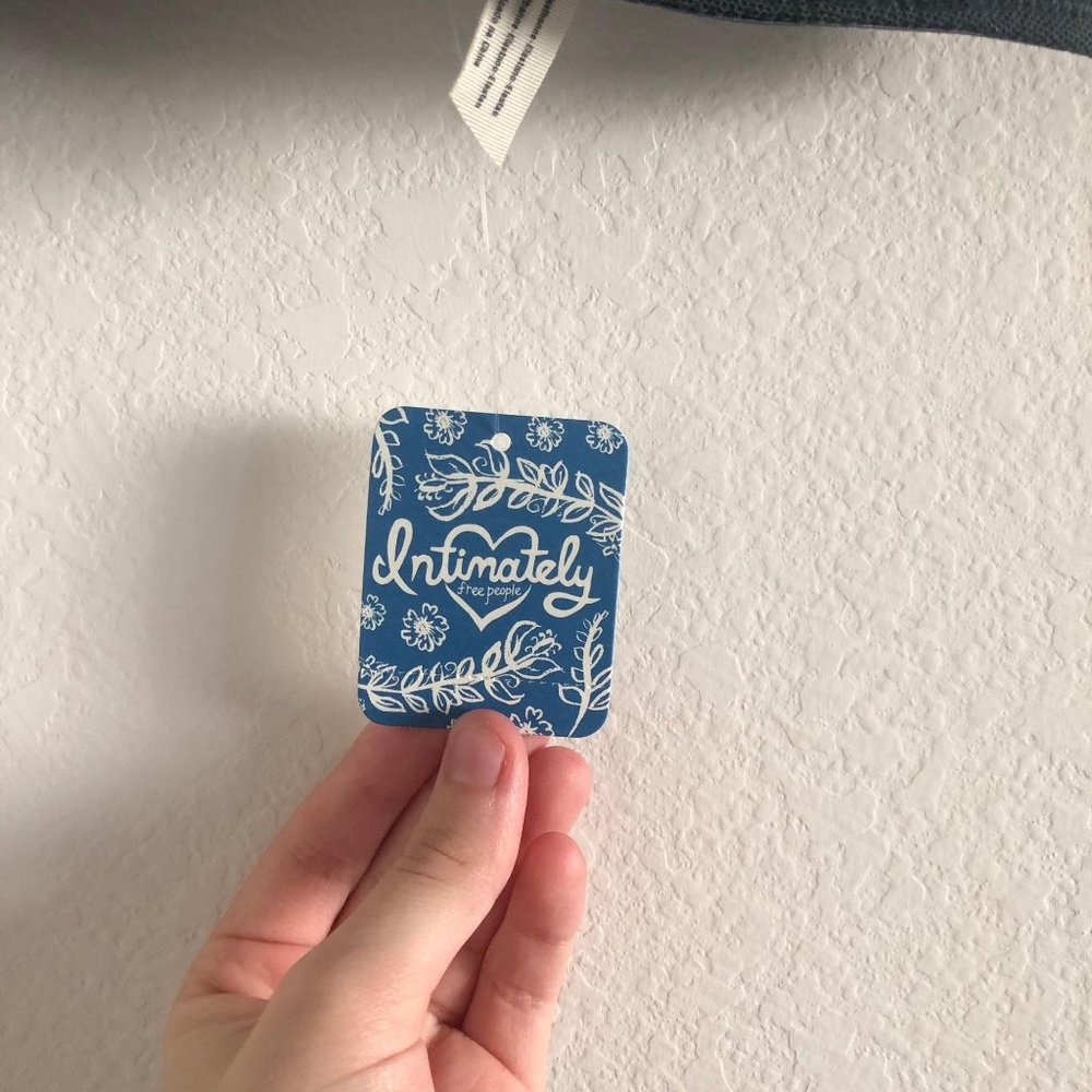 NWT Free People Lace Underwire Triangle Bra Storm - Picture 5 of 6